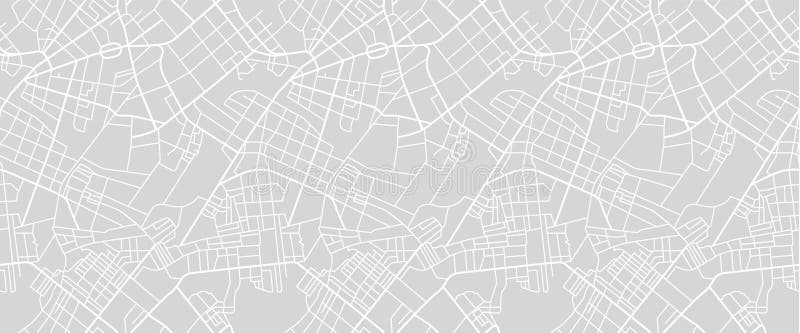 Editable vector street map of town as seamless pattern. Vector illustration. Editable vector street map of town as seamless pattern. Vector illustration.