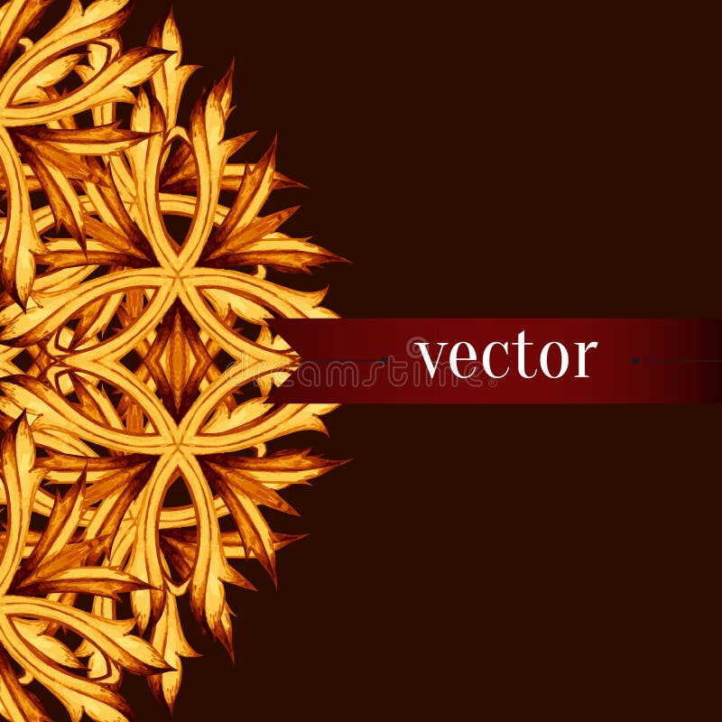 Картина ornamental круга 1 приглашение карточки иллюстрация вектора Картина ornamental круга 1 приглашение карточки иллюстрация вектора
