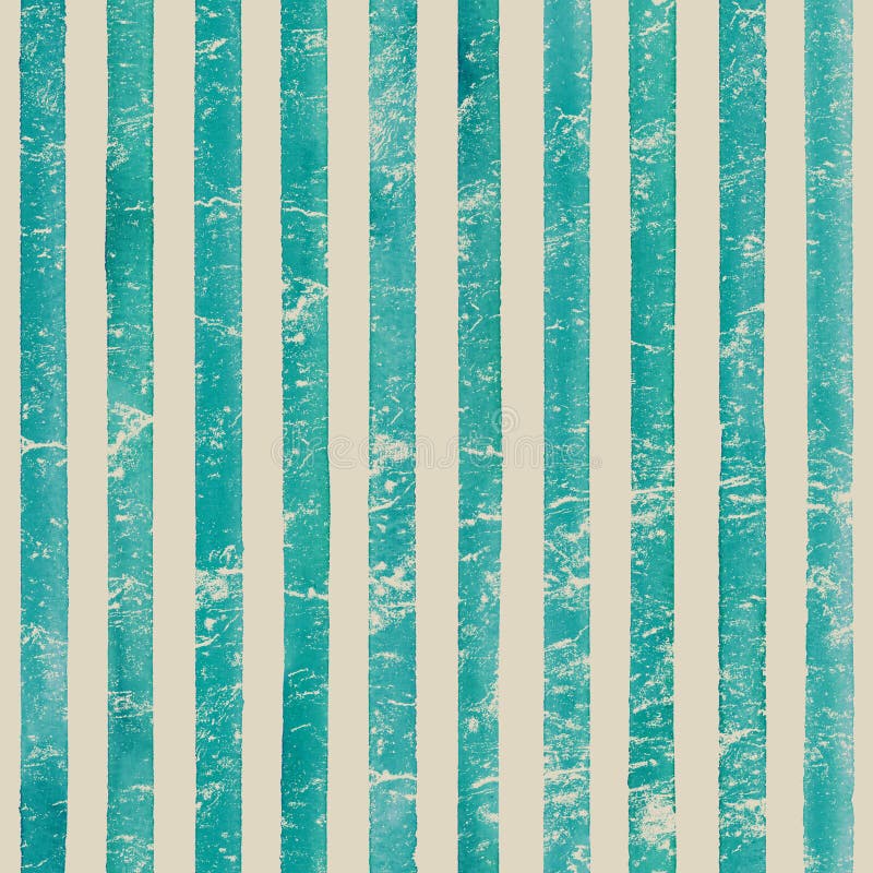Vintage paper. Watercolor stripe seamless pattern. Teal turquoise stripes background. Watercolour hand drawn striped old grunge texture. Print for cloth design, textile, fabric, wallpaper, wrapping. Vintage paper. Watercolor stripe seamless pattern. Teal turquoise stripes background. Watercolour hand drawn striped old grunge texture. Print for cloth design, textile, fabric, wallpaper, wrapping