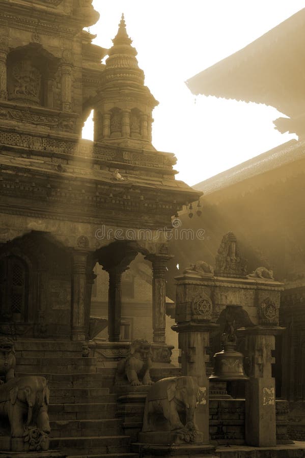 квадрат bhaktapur durbar стоковое фото квадрат bhaktapur durbar стоковое фото