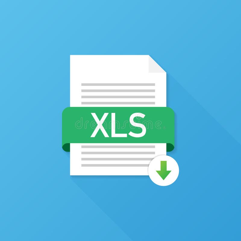 Кнопка xls загрузки Концепция документа загрузки Файл с ярлыком XLS и вниз знаком стрелки также вектор иллюстрации притяжки corel иллюстрация вектора Кнопка xls загрузки Концепция документа загрузки Файл с ярлыком XLS и вниз знаком стрелки также вектор иллюстрации притяжки corel иллюстрация вектора
