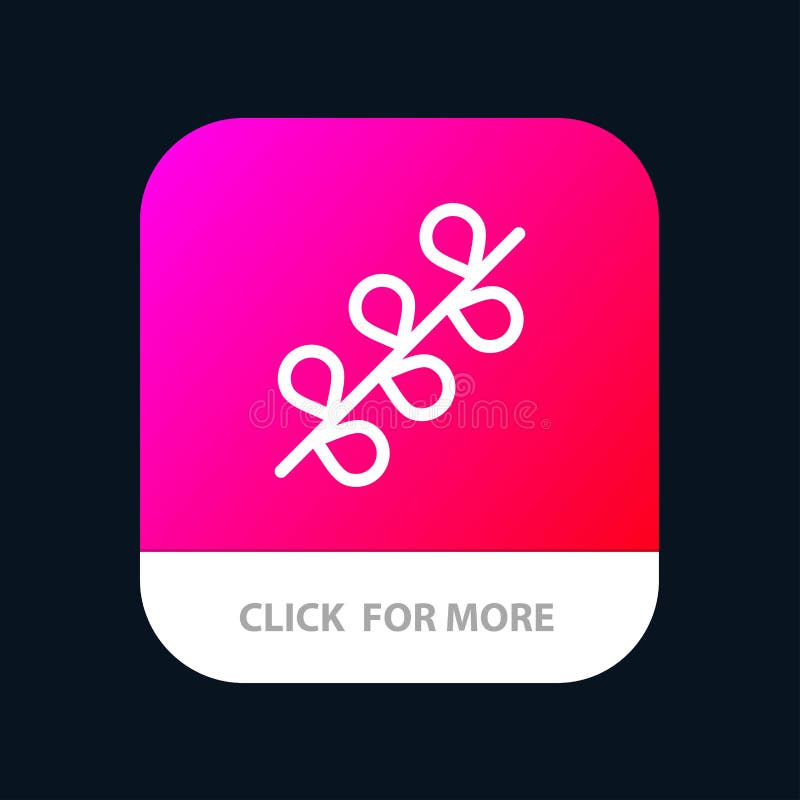 Кнопка мобильного приложения Catkin, Easter, Holiday, Spring Mobile App Версия строки Android и IOS иллюстрация штока Кнопка мобильного приложения Catkin, Easter, Holiday, Spring Mobile App Версия строки Android и IOS иллюстрация штока