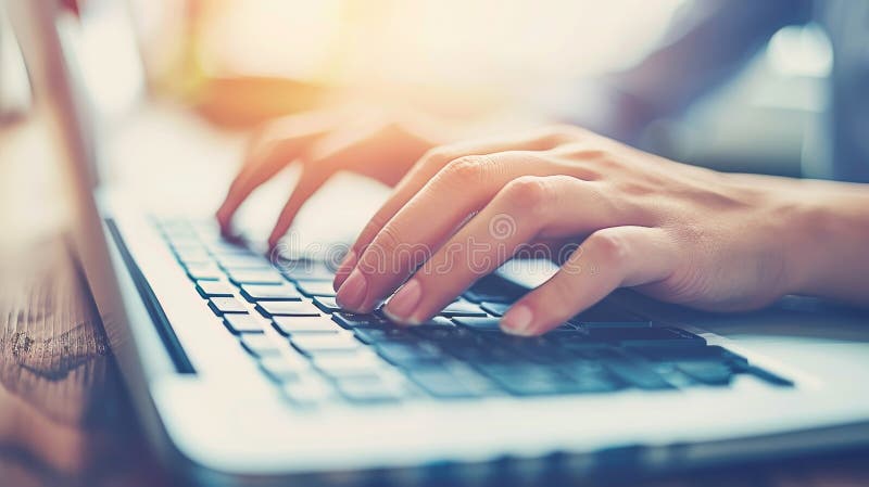 коллеги по инновациям совместно работают над ноутбуком в минималистском офисе в солнечном свете иллюстрация штока
