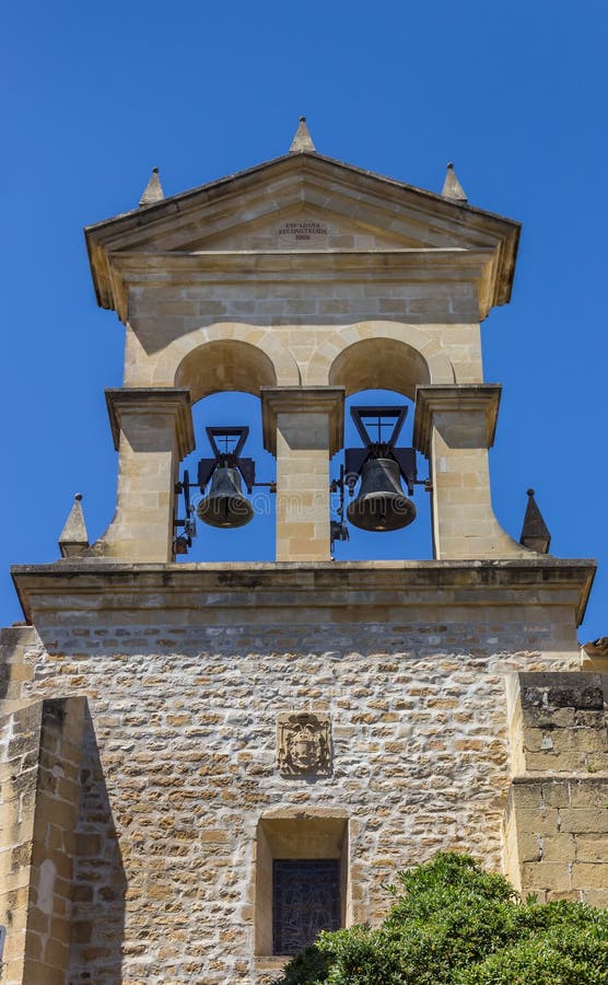 Bell tower of the San Pablo church in Baeza, Spain. Bell tower of the San Pablo church in Baeza, Spain