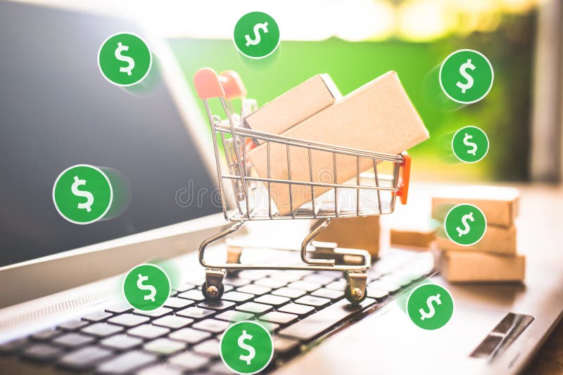 Коммерция e, покупает и продает онлайн, виртуальную корзину стоковое изображение Коммерция e, покупает и продает онлайн, виртуальную корзину стоковое изображение
