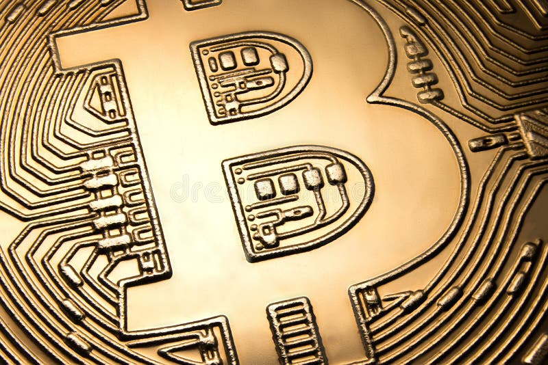 Конец-вверх Bitcoin Электронные оплаты, технология blockchain стоковое фото rf Конец-вверх Bitcoin Электронные оплаты, технология blockchain стоковое фото rf