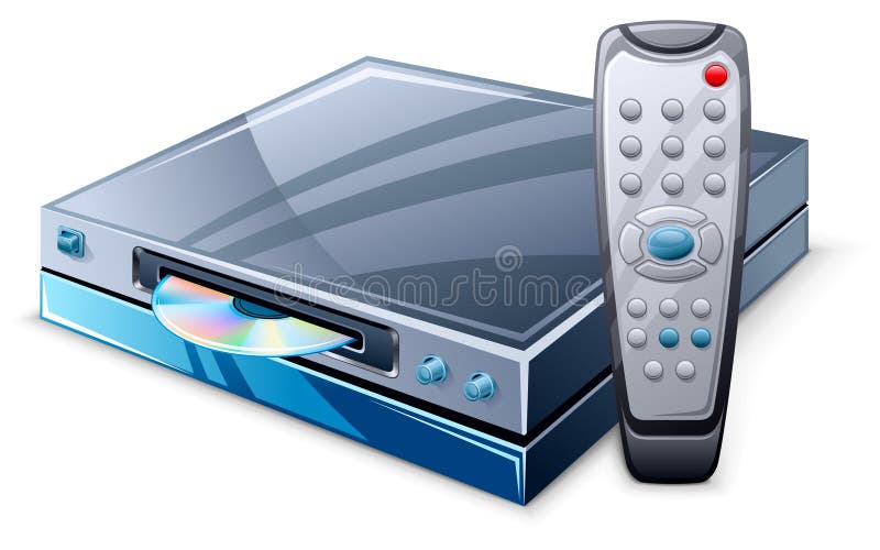 контролируйте remote медиа-проигрывателя иллюстрация штока контролируйте remote медиа-проигрывателя иллюстрация штока