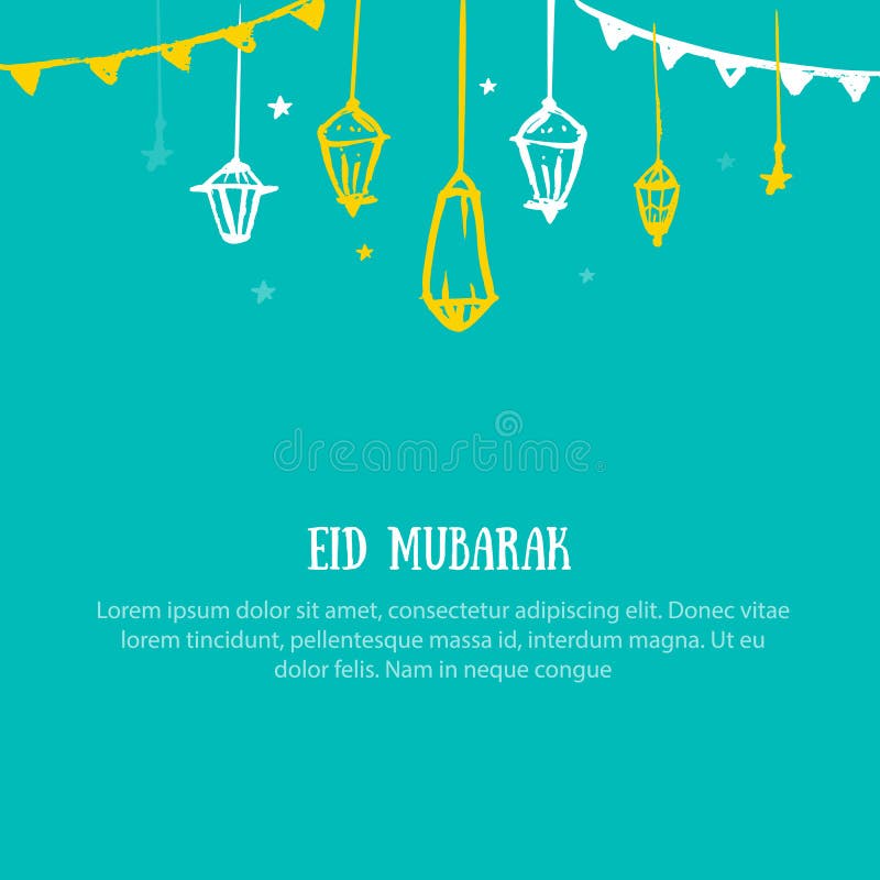 Концепция grunge вектора Рамазан Kareem вектора Приветствие мультфильма Eid Mubarak иллюстрация вектора Концепция grunge вектора Рамазан Kareem вектора Приветствие мультфильма Eid Mubarak иллюстрация вектора