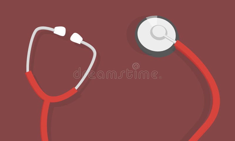 Концепция вектора здравоохранения с стетоскопом Здоровье и диагноз медицинского обслуживания иллюстрация штока Концепция вектора здравоохранения с стетоскопом Здоровье и диагноз медицинского обслуживания иллюстрация штока