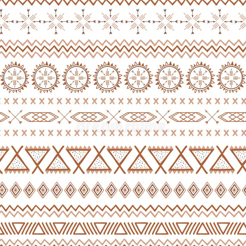 Seamless ethnic tribal texture made in coffee pattern style Decorative brown, caramel and coffee colors. Native mexican tribal geometric pattern for fabric textile wallpaper striped mexico background. Seamless ethnic tribal texture made in coffee pattern style Decorative brown, caramel and coffee colors. Native mexican tribal geometric pattern for fabric textile wallpaper striped mexico background