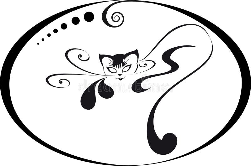 Кот логотипа.