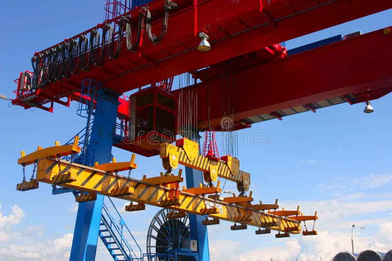 кран goliath стоковая фотография rf кран goliath стоковая фотография rf