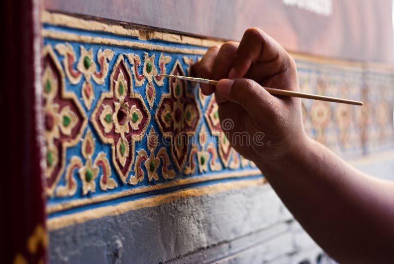 красить тайской стоковые фото красить тайской стоковые фото
