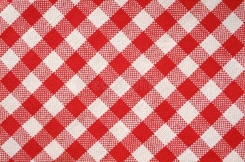 Towel texture with red and white strips. Towel texture with red and white strips