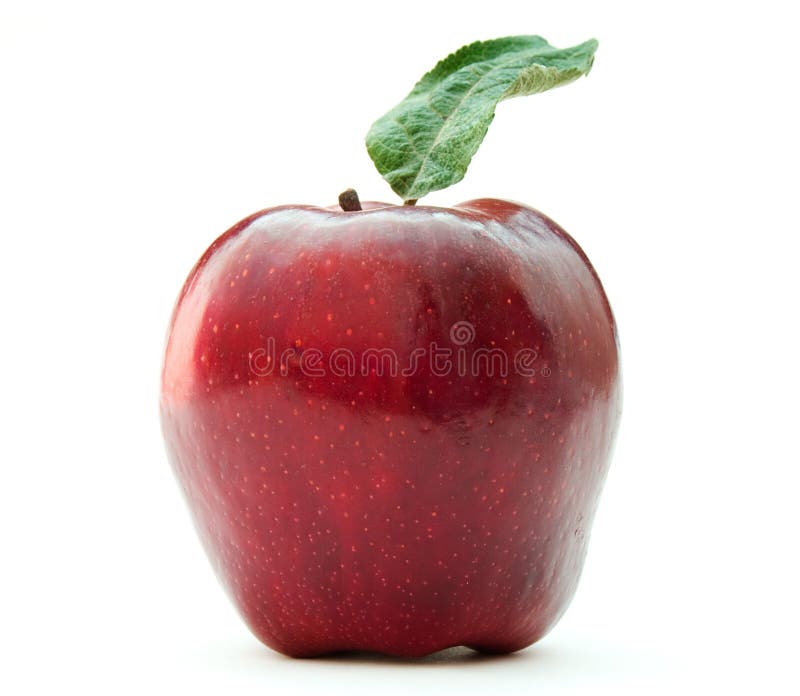красный цвет яблока