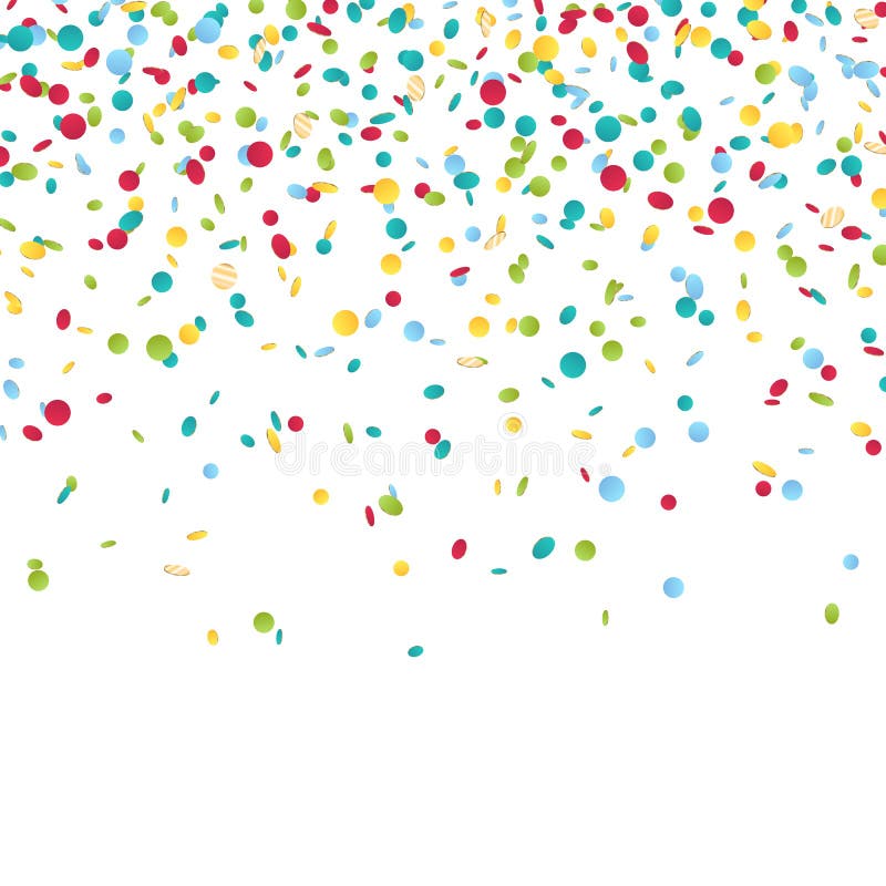 Красочная предпосылка confetti масленицы иллюстрация штока Красочная предпосылка confetti масленицы иллюстрация штока