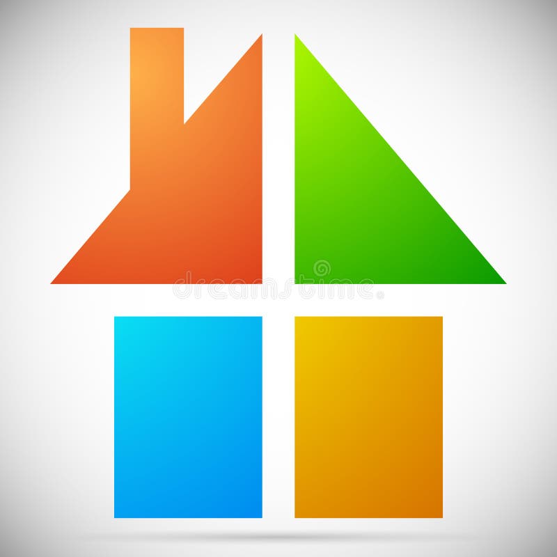 Download Красочный дом, значки дома, логотипы для того чтобы проиллюстрировать недвижимость, Иллюстрация вектора - иллюстрации насчитывающей иллюстрация, дело: 81801704