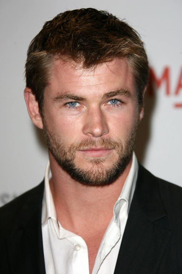 Крис Hemsworth стоковые фотографии rf