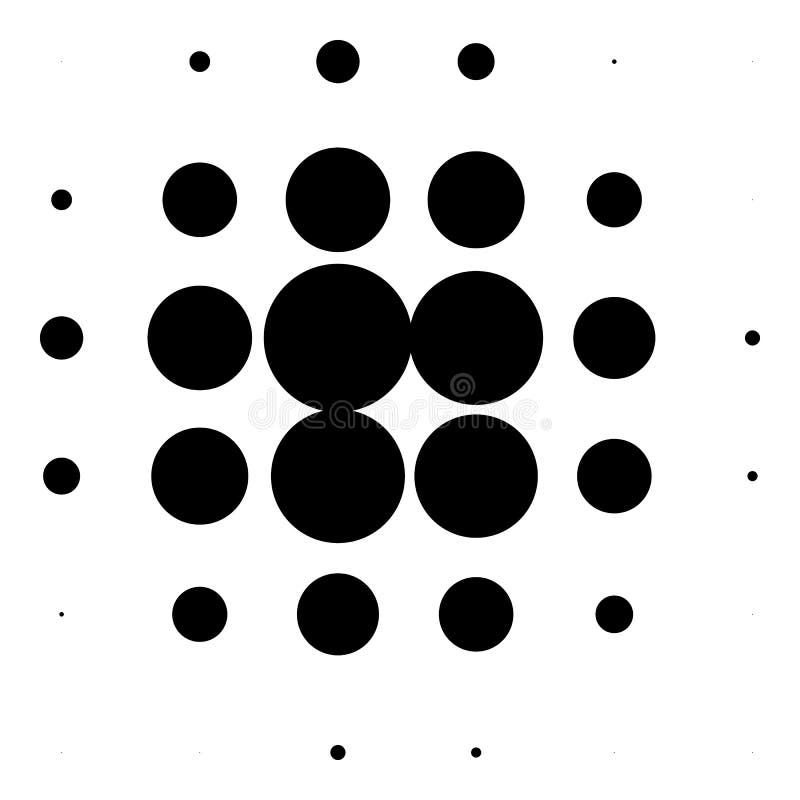 Download Круги полутонового изображения, картина точек полутонового изображения Monochrome полутоновое изображение Иллюстрация вектора - иллюстрации насчитывающей круги, ступенчатость: 81802335