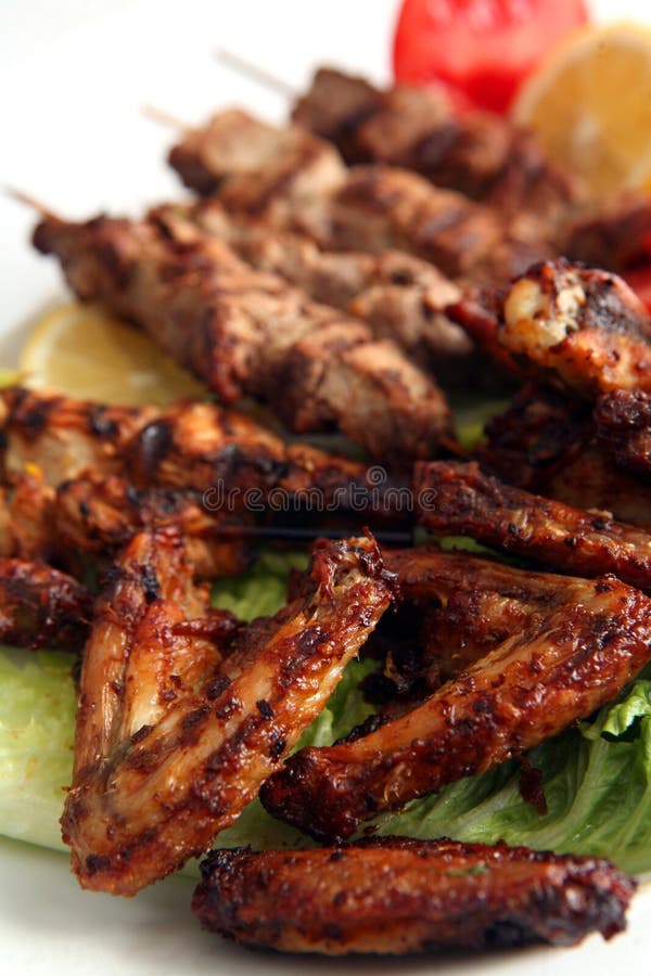 крыло цыпленка bbq стоковые фото крыло цыпленка bbq стоковые фото