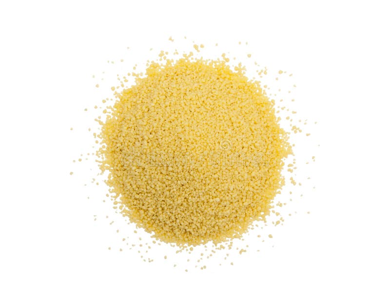 Couscous isolated on the white background. Couscous isolated on the white background