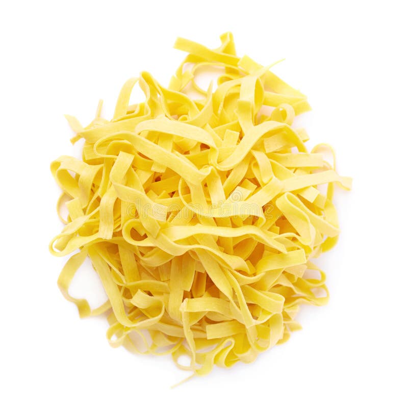 Куча макаронных изделий ленты fettuccine стоковое фото rf Куча макаронных изделий ленты fettuccine стоковое фото rf