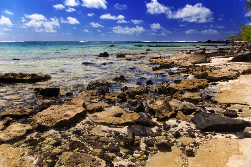 ландшафт Маврикий острова gabriel каменистый