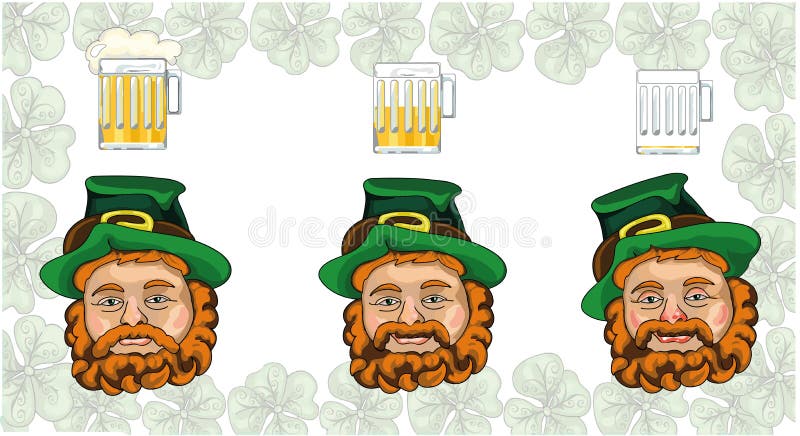 Лепрекон и пиво дня St. Patrick бесплатная иллюстрация Лепрекон и пиво дня St. Patrick бесплатная иллюстрация