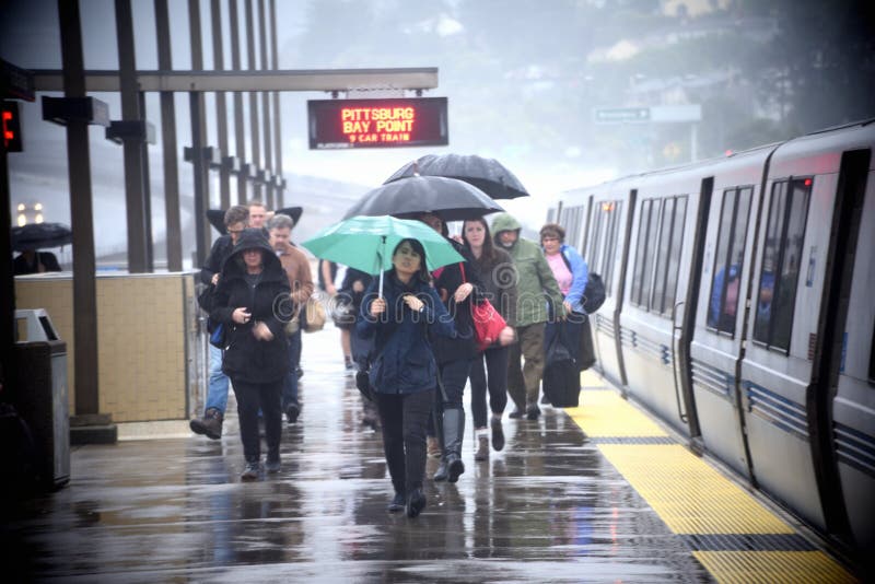 A rare Pineapple Express rainstorm hits the San Francisco Oakland Bay Area the first Friday of April. A rare Pineapple Express rainstorm hits the San Francisco Oakland Bay Area the first Friday of April.