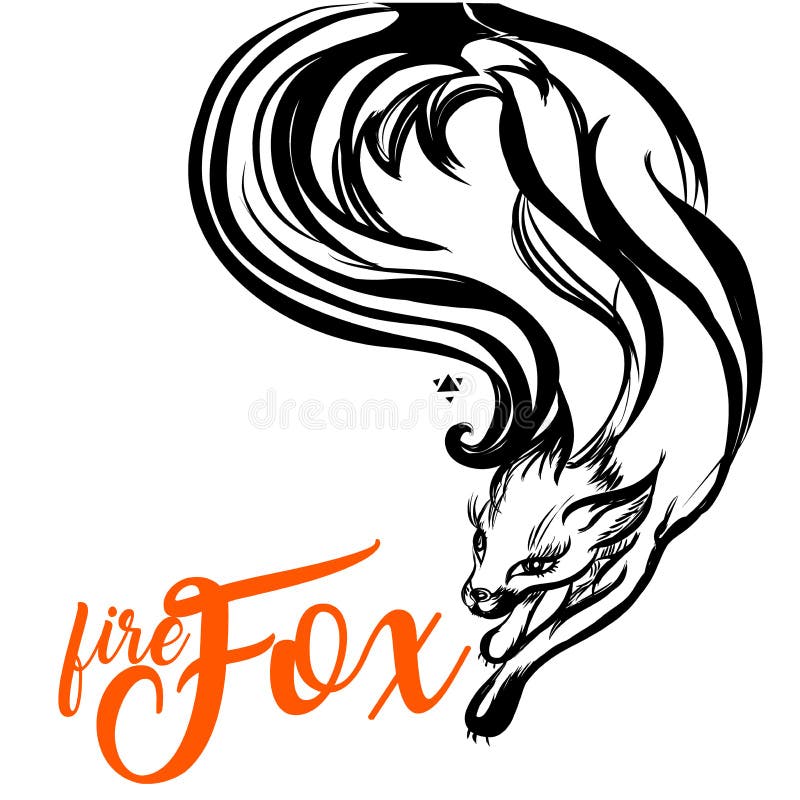 Линия выгравированная Fox искусство Одичалый скача Fox огня Изолированная иллюстрация вектора Красивая татуировка, перемещение, с иллюстрация штока Линия выгравированная Fox искусство Одичалый скача Fox огня Изолированная иллюстрация вектора Красивая татуировка, перемещение, с иллюстрация штока
