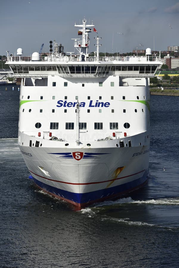 Линия паром Stena на гавани Киля, Германии стоковое фото