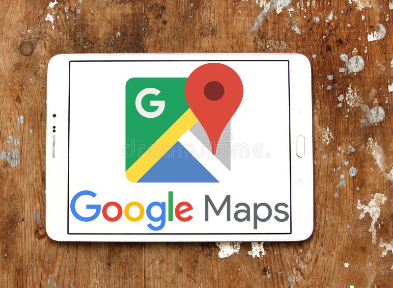 Логотип Google Maps стоковые фотографии rf Логотип Google Maps стоковые фотографии rf
