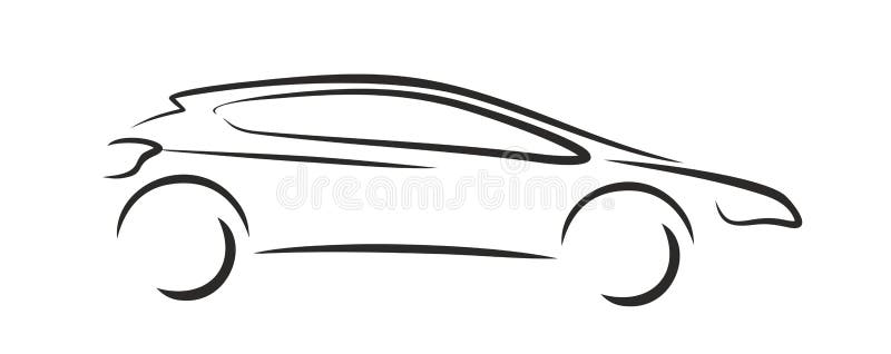 Логотип автомобиля иллюстрация вектора. иллюстрации насчитывающей ...