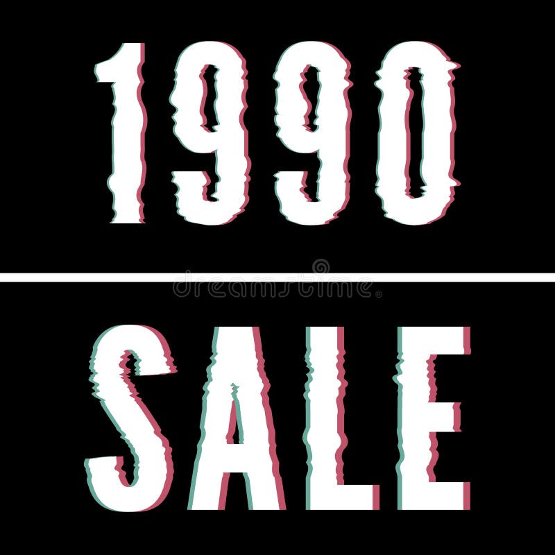 Лозунг 1990 продажи, оформление голографических и небольшого затруднения, график футболки, напечатанный дизайн стоковые фотографии rf Лозунг 1990 продажи, оформление голографических и небольшого затруднения, график футболки, напечатанный дизайн стоковые фотографии rf