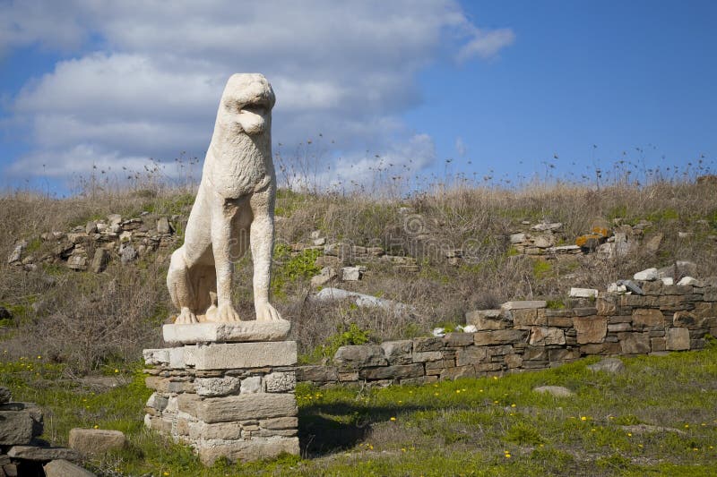львев delos стоковые фото львев delos стоковые фото