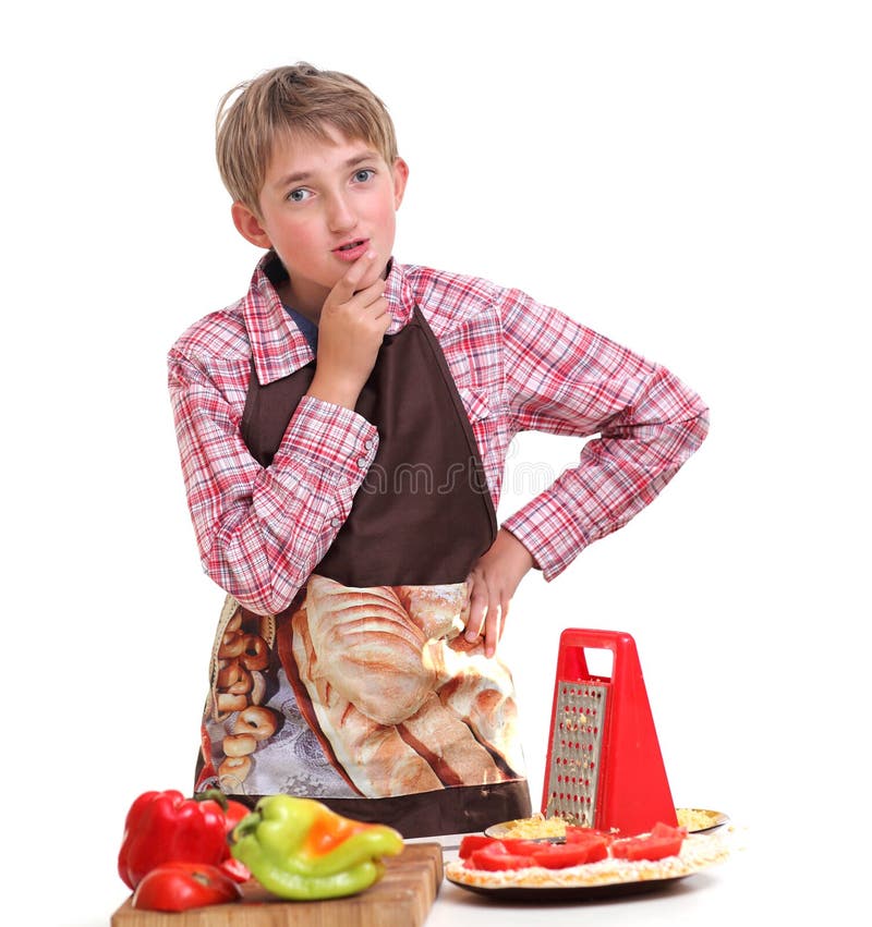 Мальчик ¡ Ð ooking стоковые изображения Мальчик ¡ Ð ooking стоковые изображения