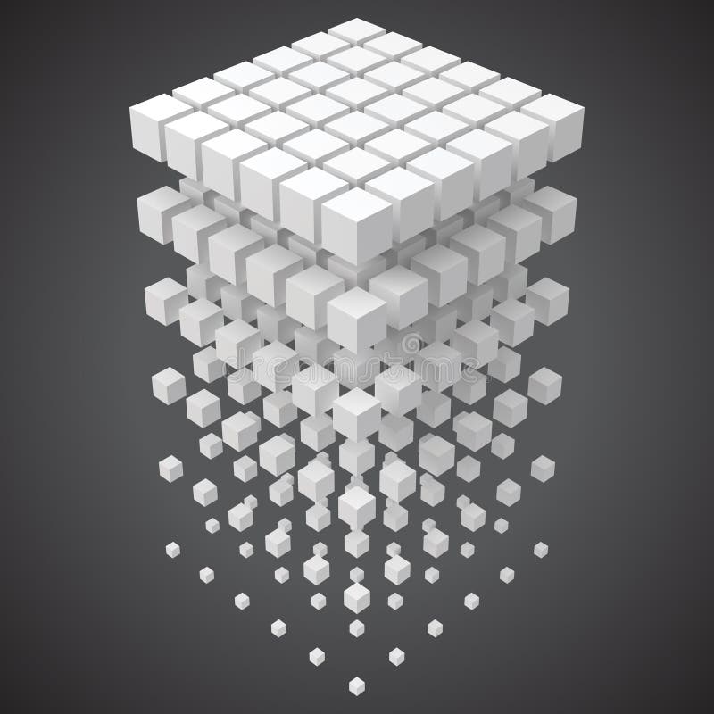 Малые кубы формируя большой куб blockchain и большое cncept данных иллюстрация вектора стиля 3d иллюстрация вектора Малые кубы формируя большой куб blockchain и большое cncept данных иллюстрация вектора стиля 3d иллюстрация вектора
