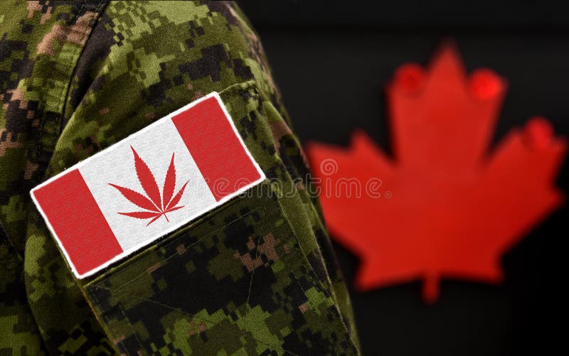 Флаг канады с коноплей доллары делают из конопли