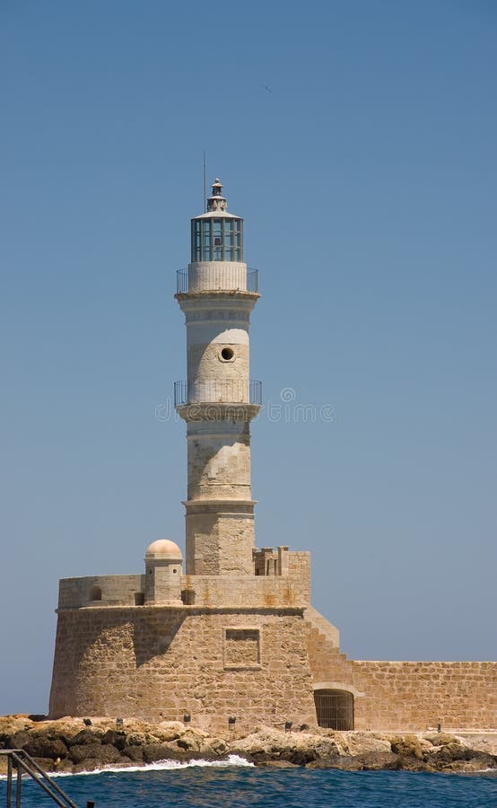 маяк Греции chania