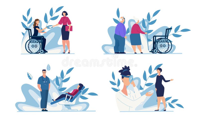 Медицинское обслуживание и поддержка персонала бесплатная иллюстрация Медицинское обслуживание и поддержка персонала бесплатная иллюстрация