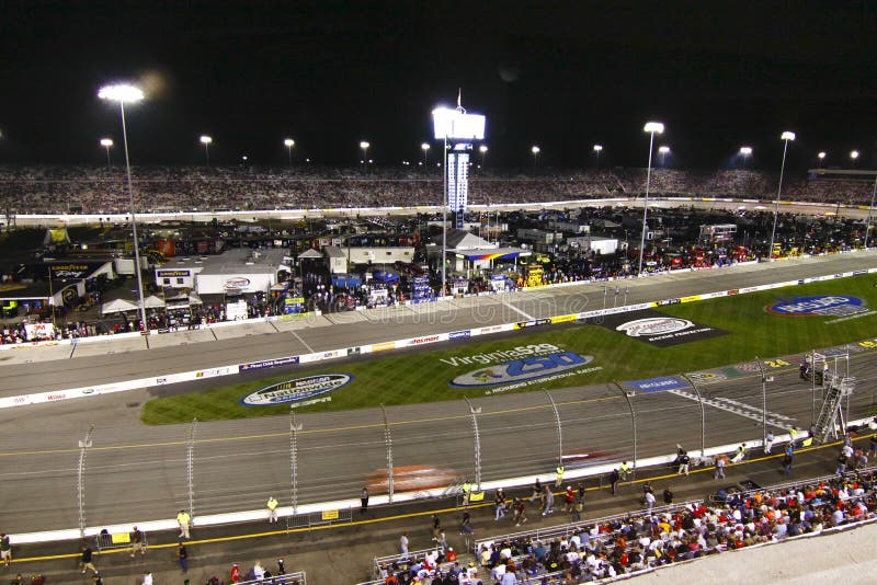 международный nascar raceway richmond стоковое изображение международный nascar raceway richmond стоковое изображение