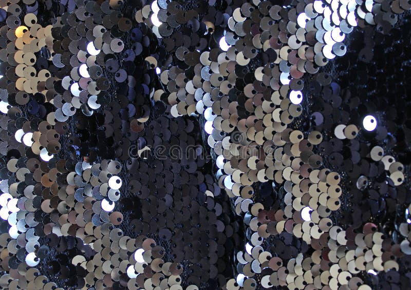 Металлическая сверкная предпосылка масштабов sequins, круглые sequins в платье моды стоковые изображения Металлическая сверкная предпосылка масштабов sequins, круглые sequins в платье моды стоковые изображения