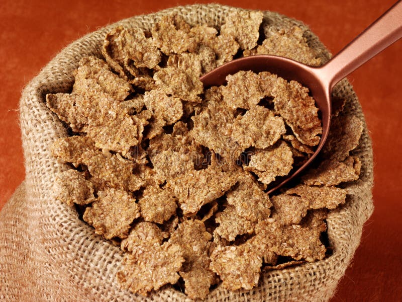 МЕШОК BRANFLAKES стоковое фото МЕШОК BRANFLAKES стоковое фото