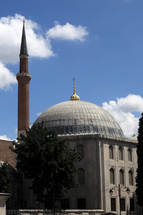 Минарет Hagia Sophia стоковые изображения Минарет Hagia Sophia стоковые изображения