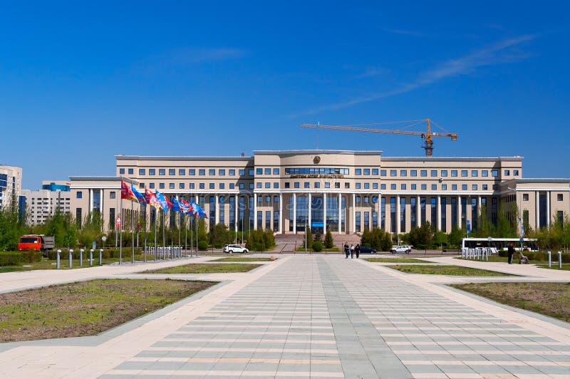 Министерство Иностранных Дел Республика Казахстан стоковое изображение Министерство Иностранных Дел Республика Казахстан стоковое изображение