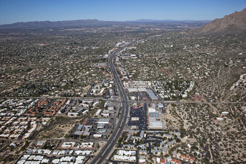 Многодельный хайвей Tucson стоковая фотография rf Многодельный хайвей Tucson стоковая фотография rf