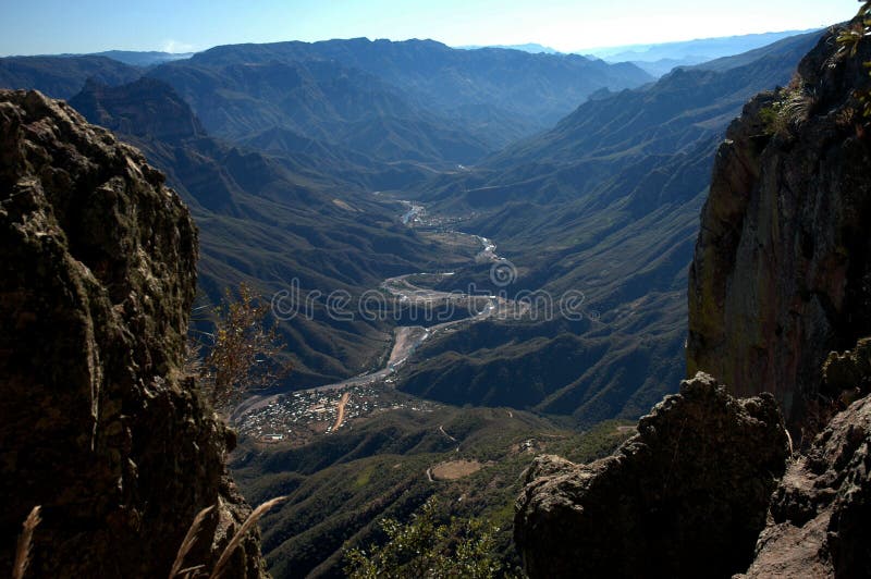 Urique Canyon, Copper Canyon, Mexico is one of the deepest canyons in the world, Urique (Tarahumara: Urike) is a town and seat of the municipality of Urique, in the northern Mexican state of Chihuahua. As of 2010, the town of Urique had a population of 1,102,[1] up from 984 as of 2005.[2] Located in the southwest corner of the state in the region of the cliffs, the town is at the bottom of the valley Barranca de Urique, formed by the river of the same name, due to its relatively low elevation above sea level (about 550 meters) the climate of Urique is close to tropical. It's the principal village of the Municipality of Urique. Urique Canyon, Copper Canyon, Mexico is one of the deepest canyons in the world, Urique (Tarahumara: Urike) is a town and seat of the municipality of Urique, in the northern Mexican state of Chihuahua. As of 2010, the town of Urique had a population of 1,102,[1] up from 984 as of 2005.[2] Located in the southwest corner of the state in the region of the cliffs, the town is at the bottom of the valley Barranca de Urique, formed by the river of the same name, due to its relatively low elevation above sea level (about 550 meters) the climate of Urique is close to tropical. It's the principal village of the Municipality of Urique.