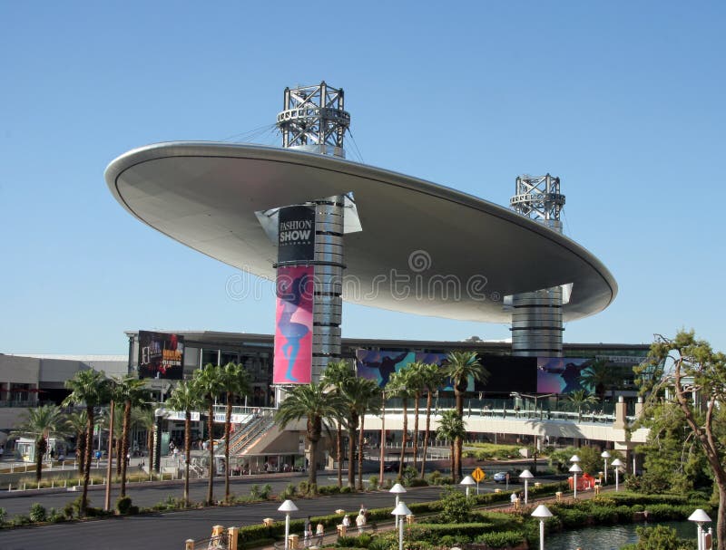 The entrance to the Las Vegas Fashion Mall. The entrance to the Las Vegas Fashion Mall