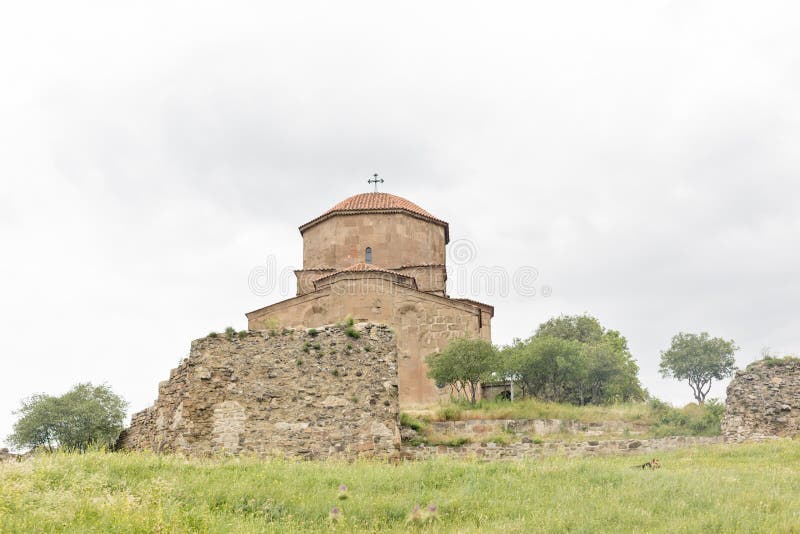 Монастырь Jvari, монастырь шестого века грузинский правоверный стоковые фото Монастырь Jvari, монастырь шестого века грузинский правоверный стоковые фото