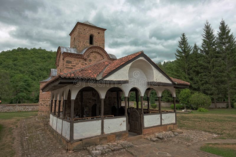 Монастырь Poganovo, Сербия стоковое фото Монастырь Poganovo, Сербия стоковое фото
